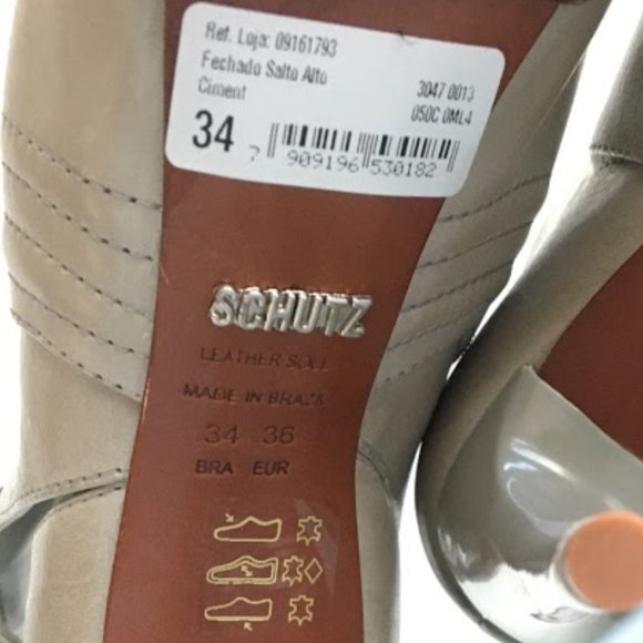 NWT Schutz Poliany Boots Leather Heels - Picture 6 of 11